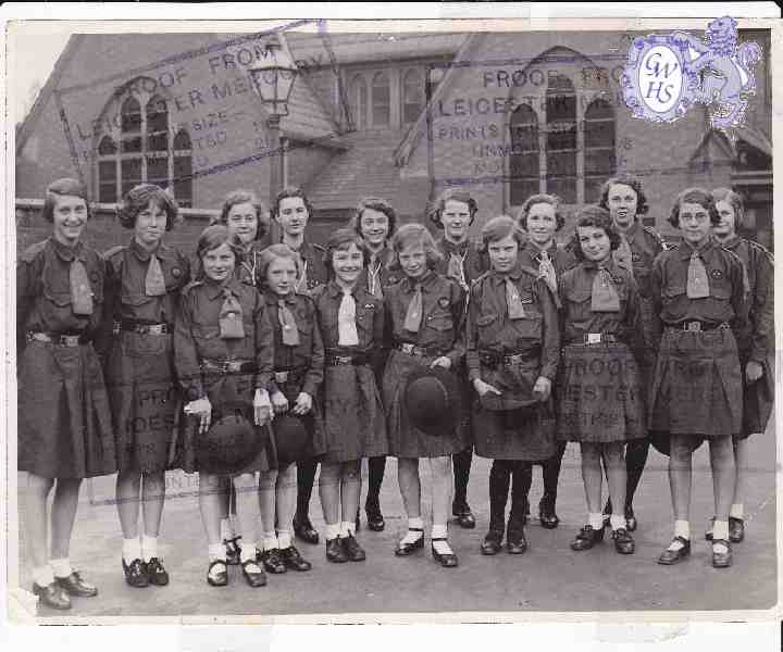 30-630 1st Wigston Guides Bazaar at the National School 1938