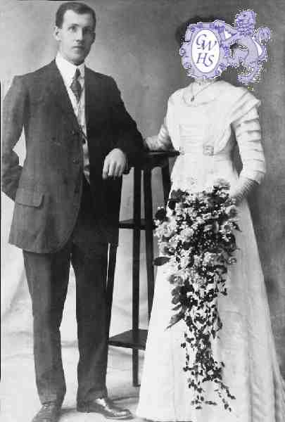 30-665 Ada F Findley marriage to John Rawson Director of Two Steeples Wigston Magna