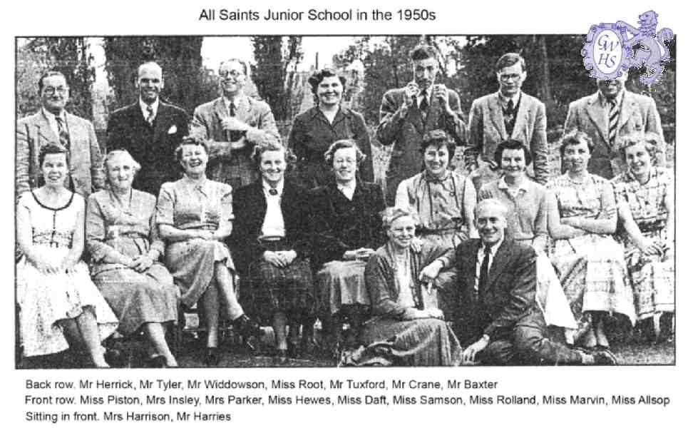 30-667 All Saint's Junior School 1950's Wigston Magna