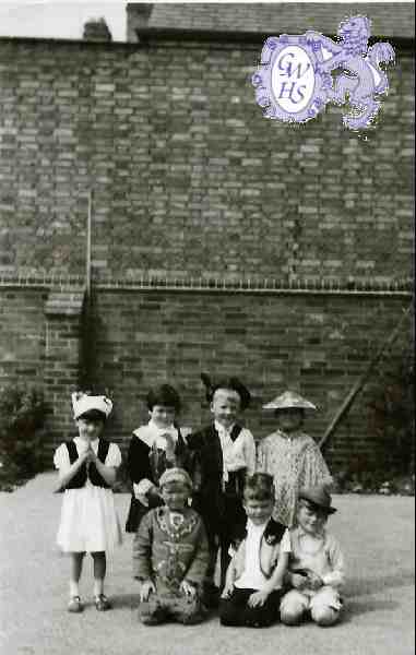 30-672 Brenda Garner nee Slaney on the left Basset Street South Wigston circa 1961