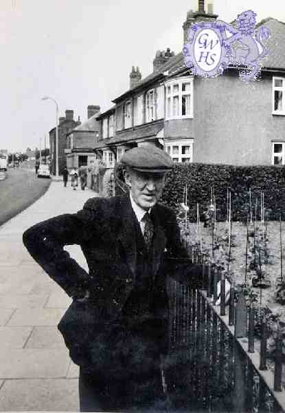 31-329 George Mawby in 1958 in Long Street Wigston Magna