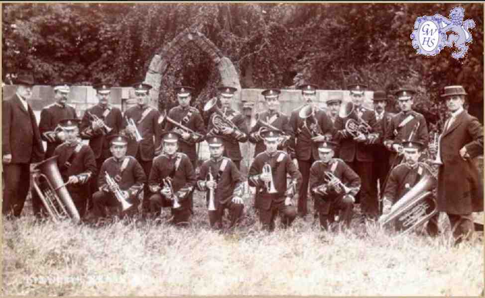 32-367 Kibworth Brass Band with Charlie Moore standing on the right