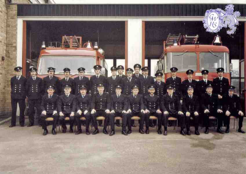 32-453 Wigston Fire Station Bull Head Street Wigston Magna late 1970's
