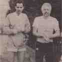 22-589 Alan Gupwell and Tom Evans training for a Marathon 1990 22-589 Alan Gupwell and Tom Evans training for a Marathon 1990
