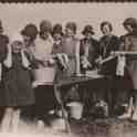 25-018 1st Wigston Rangers with Miss Campion on left 25-018 1st Wigston Rangers with Miss Campion on left