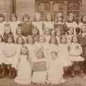 25-092 Wigston Church of England School girls Class II 1908 Wigston Magna 25-092 Wigston Church of England School girls Class II 1908 Wigston Magna