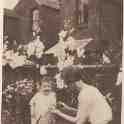 25-102 Sadie Bolton and Doreen Bolton in the orchards at the rear of 9 Cherry Street Wigston Magna 25-102 Sadie Bolton and Doreen Bolton in the orchards at the rear of 9 Cherry Street Wigston Magna