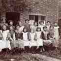 29-153 Girls who worked for Cook & Hurst Long Street Wigston Magna 1910 29-153 Girls who worked for Cook & Hurst Long Street Wigston Magna 1910