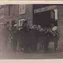 30-195 Charles Moore conducting his Brass Band Moat Street Wigston Magna 1920's 30-195 Charles Moore conducting his Brass Band Moat Street Wigston Magna 1920's