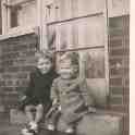 30-285 1951 gordon & mike Tailby at Holmden Ave 30-285 1951 gordon & mike Tailby at Holmden Ave