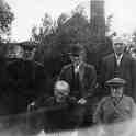 30-700 Men from the Alms Houses in Long Street Wigston Magna c 1930 30-700 Men from the Alms Houses in Long Street Wigston Magna c 1930