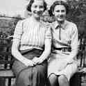 31-094 Hetty Green & Peggy Russell pre war at 23 Cedar Avenue Wigston 31-094 Hetty Green & Peggy Russell pre war at 23 Cedar Avenue Wigston