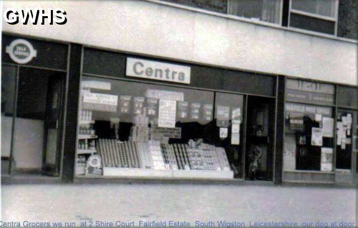 32-133 Grocers shop at 2 Shire Court Fairfield Estate South Wigston in 1966