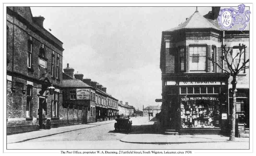29-244 W A Deeming South Wigston Post Office 2 Fairfield Street c 1930