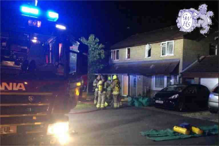 26-131 Foston Gate House loft Fire Wigston Magna September 2014