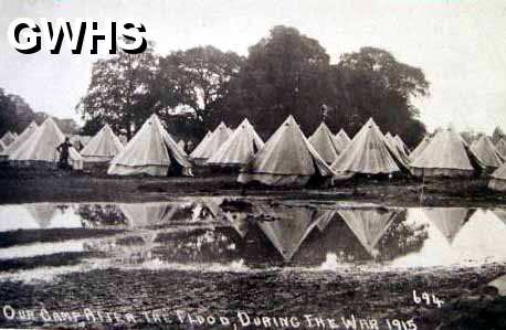 3-14 ASC camp after flood in 1915