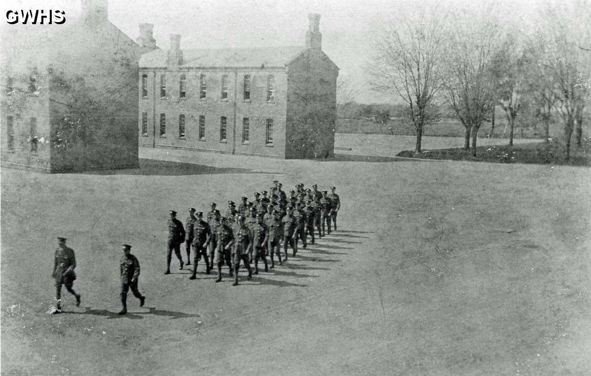 3-19a Tigers c1920 at Glen Parva Barracks