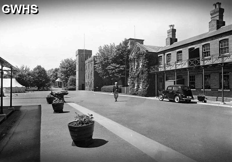 32-315 The Barracks, Glen Parva ~ Postcard from 1939.