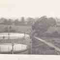 30-215 Wigston Gas Works October 1966 view of the Gas Holders now supplied on a branch from the trunk pipeline