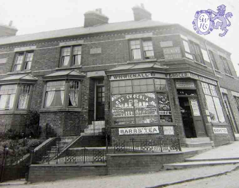 30-755 Willian Wignals shop on Welford Road - Harcourt Road corner Wigston Magna