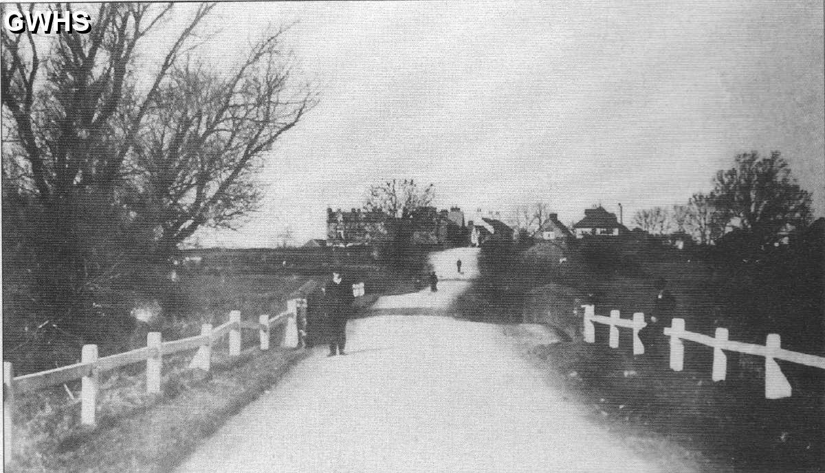 22-117 Welford Road bridge over the river Sence at Kilby Bridge in 1913 