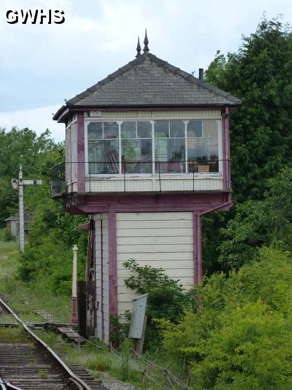 23-364 Kilby Bridge signal box in new location at Hammersmith on the Midland Railway- Butterley June 2013
