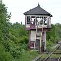 23-361 Kilby Bridge signal box in new location at Hammersmith on the Midland Railway- Butterley June 2013