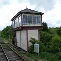 23-363 Kilby Bridge signal box in new location at Hammersmith on the Midland Railway- Butterley June 2013