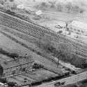 29-779a Monkey Row and Kilby Bridge Agricultural on right of railway at Kilby Bridge 1961