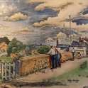 34-798 Painting of Kilby Bridge by Donal E Green