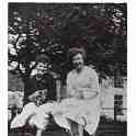 30-149 Josephine and Shirley Taylor at Tythorn Farm 1955