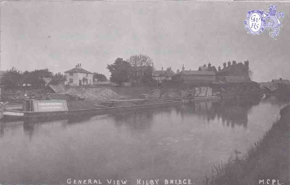 10-6 General view of Kilby Bridge before 1935 when the bridge was demolished.