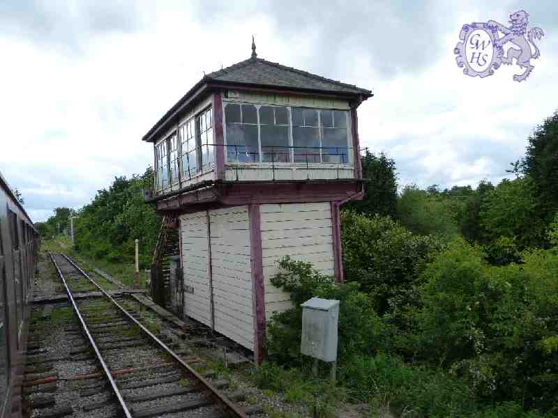 23-363 Kilby Bridge signal box in new location at Hammersmith on the Midland Railway- Butterley June 2013