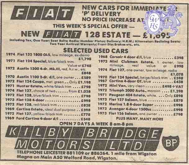29-518 KilbyBridge Motors Kilby Bridge