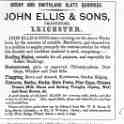 15-029 Advert for John Ellis & Sons 1868 edition of the Spencers Leicester Almanak