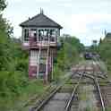 23-360 Kilby Bridge signal box in new location at Hammersmith on the Midland Railway- Butterley June 2013