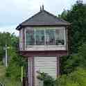 23-364 Kilby Bridge signal box in new location at Hammersmith on the Midland Railway- Butterley June 2013