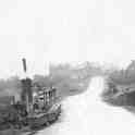 29-045 Rebuilding of the old bridge over the river Sence in 1936