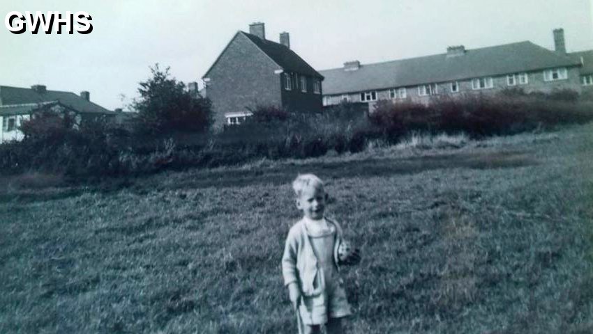 33-177 fields behind Lansdowne Grove South Wigston  in mid 1950's