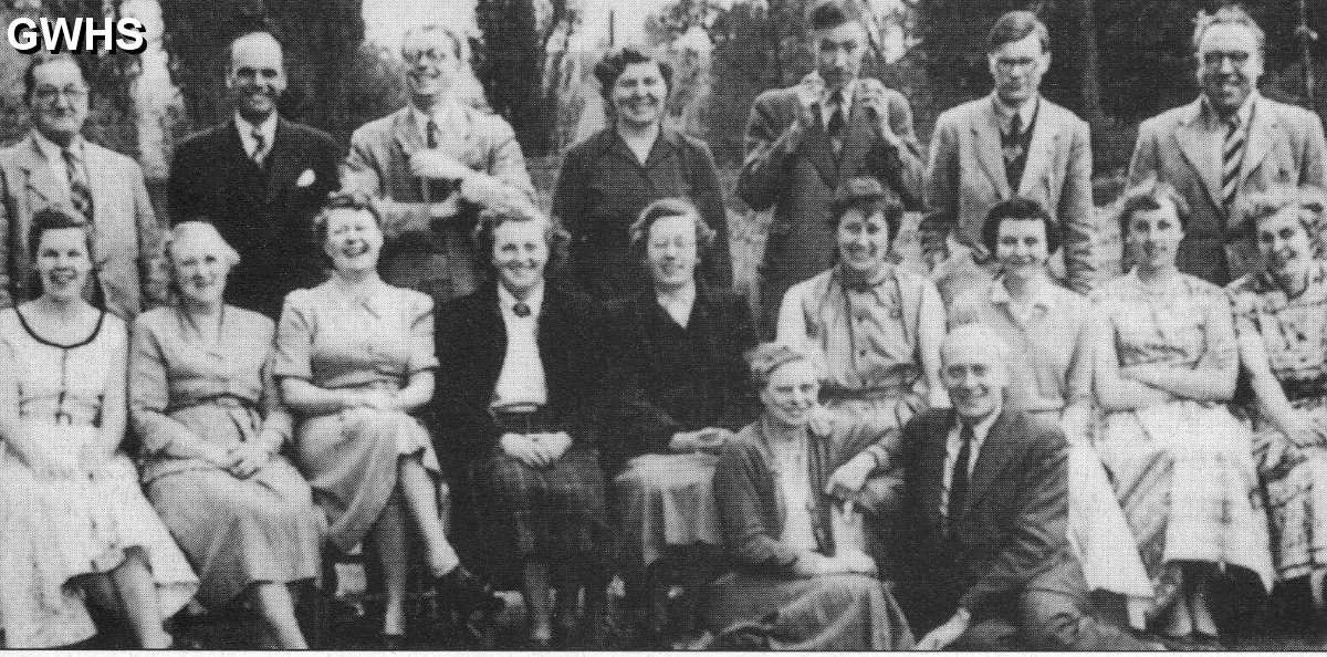 22-189 Teaching Staff at Wigston Church of England Schools circa 1957