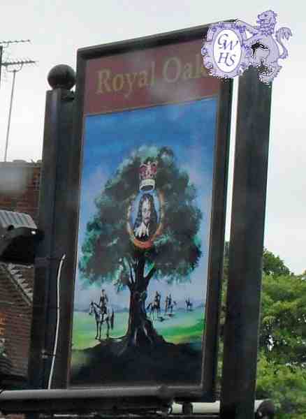 31-260 The Royal Oak Sign Leicester Road Wigston Magna