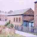 19-030 Leicester Road Wigston Magna rear of Ladkins Butchers - showing slaughter house pre 1960 19-030 Leicester Road Wigston Magna rear of Ladkins Butchers - showing slaughter house pre 1960