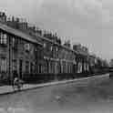 23-007 Leicester Road looking north Bell Inn in the distance Wigston Magna 1930 23-007 Leicester Road looking north Bell Inn in the distance Wigston Magna 1930