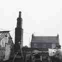 30-111 Jim painting a view of the boiler house and home at Horlocks Nurseries in 1964 30-111 Jim painting a view of the boiler house and home at Horlocks Nurseries in 1964