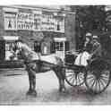 8-142 Old Royal Oak Leicester Road Wigston Magna 1911 Mr Thorpe the landlord and his wife in the trap 8-142 Old Royal Oak Leicester Road Wigston Magna 1911 Mr Thorpe the landlord and his wife in the trap