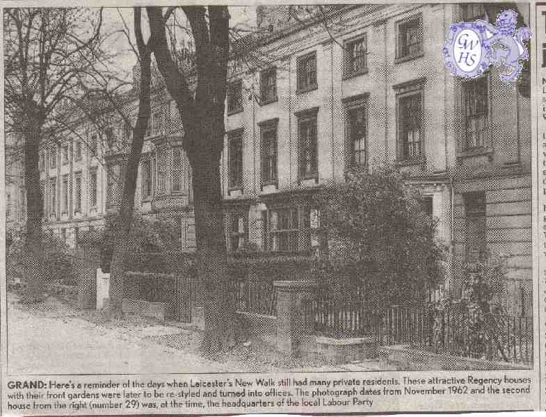 15-133 Leicester's New Walk 1962 - Leicester Mercury Oct 23, 2009
