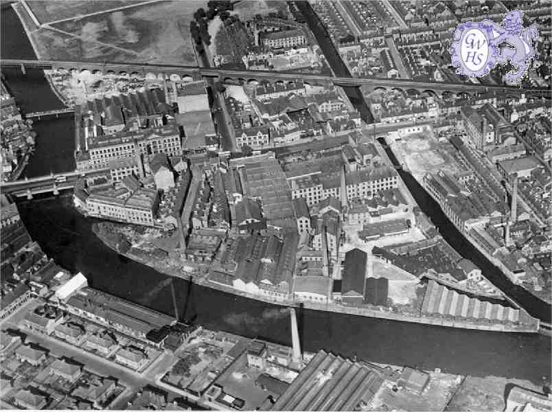26-488 Frog Island leicester circa 1960