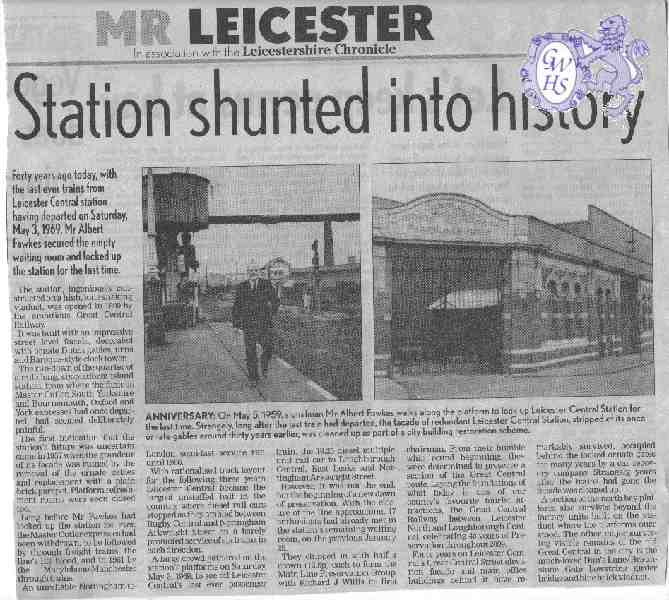 29-454 Leicester Central Station 1959