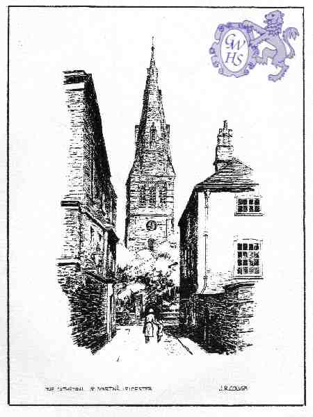 29-489 The Cathedral St Martins Leicester - J R Colver