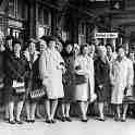 1st February 1969 on Leicester Railway Station London Road on route to a reunion in London for the Women's Land Army 1st February 1969 on Leicester Railway Station London Road on route to a reunion in London for the Women's Land Army